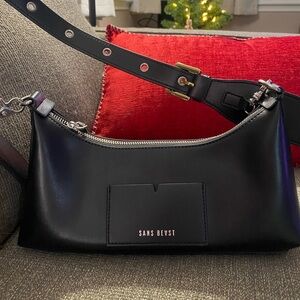 Sans Beast Transit Mini Shoulder Bag Noir